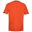 Babolat Mens Play Crew Neck Tee - Fiesta Red - thumbnail image 2