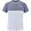 Babolat Mens Play Crew Neck Tee - White/Heather Blue - thumbnail image 1