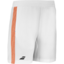 Babolat Mens Play Short - White/Orange - thumbnail image 1