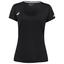 Babolat Womens Play Cap Sleeve Tee - Black - thumbnail image 1