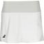 Babolat Womens Core Skirt - White - thumbnail image 1