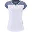 Babolat Womens Play Cap Sleeve Tee - Blue Marl/Pink - thumbnail image 1