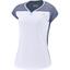 Babolat Womens Play Cap Sleeve Tee - Blue Marl/Pink - thumbnail image 2