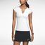 Nike Womens Pure Capsleeve Top - White - thumbnail image 3