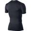 Nike Pro 2.0 Combat Core Short Sleeve Shirt - Obsidian/Cool Grey - thumbnail image 2