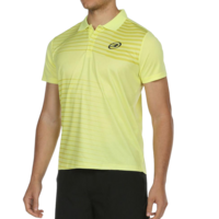 Bullpadel Mens Correio Polo T-Shirt - Neon Lemon Yellow