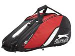 Slazenger V6 Tour Thermo Tennis Bag - Black/Red - thumbnail image 1