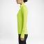 Nike Womens Element 1/2 Zip L.S. Running Shirt - Volt/Black - thumbnail image 7