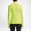 Nike Womens Element 1/2 Zip L.S. Running Shirt - Volt/Black - thumbnail image 8