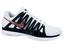 Nike Mens Zoom Vapor 9 Tour Tennis Shoes - White/Black/Red - thumbnail image 1