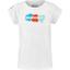 Babolat Girls Exercise Cotton Tee - White - thumbnail image 1