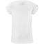 Babolat Girls Exercise Cotton Tee - White - thumbnail image 3