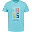 Babolat Mens Exercise Vintage Tee - Blue Marl - thumbnail image 1