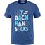 Babolat Mens Exercise Message Tee - Heather Dark Blue - thumbnail image 1