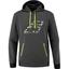Babolat Mens Aero Hoodie - Heather Black/Yellow - thumbnail image 1