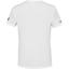 Babolat Mens Aero Cotton Tee - White/Yellow - thumbnail image 3
