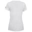 Babolat Womens Exercise Tee - White/Blue - thumbnail image 2