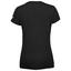 Babolat Womens Exercise Tee - Black - thumbnail image 2