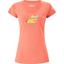 Babolat Womens Exercise Big Flag Tee - Orange - thumbnail image 1
