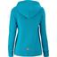 Babolat Womens Exercise Hood Sweat - Blue/Orange - thumbnail image 3