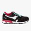 Diadora Mens N9000 III Running Shoes - Black Waterfall/Chilli Pepper - thumbnail image 1