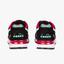 Diadora Mens N9000 III Running Shoes - Black Waterfall/Chilli Pepper - thumbnail image 5