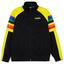 Diadora Mens Track Jacket - Black/Yellow - thumbnail image 1