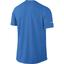Nike Mens Miler UV Short Sleeve Running Shirt - Photo Blue/Reflective Silver - thumbnail image 2