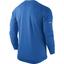 Nike Mens Miler UV Long Sleeve Shirt - Photo Blue/Reflective Silver - thumbnail image 2