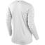 Nike Womens Miler Long Sleeve Running Top - White/Reflective Silver - thumbnail image 2