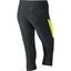 Nike Womens Filament Capri 3/4 - Anthracite/Volt/Matte Silver - thumbnail image 2