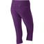 Nike Womens Filament Capri 3/4 Length - Grape - thumbnail image 2