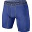 Nike Mens Pro Core Compression 6" Shorts - Royal Blue/Cool Grey - thumbnail image 1