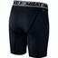 Nike Boys Pro Core Compression 5" Shorts - Black/Grey - thumbnail image 2