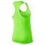 Nike Womens Touch Breeze Tank - Lime/Silver - thumbnail image 2