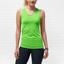 Nike Womens Touch Breeze Tank - Lime/Silver - thumbnail image 3