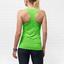Nike Womens Touch Breeze Tank - Lime/Silver - thumbnail image 4