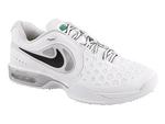 Nike Mens Air Max CourtBallistec 4.3 Grass Court Shoes - White/Platinum - thumbnail image 1