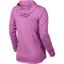 Nike Womens Element Hoodie - Red Violet/Reflective Silver - thumbnail image 2