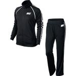 Nike Womens Foundationalist Raglan Warm-Up - Black/White - thumbnail image 1