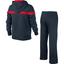 Nike Boys Brushed Fleece Warm Up Tracksuit - Armory Navy/Red/White - thumbnail image 2