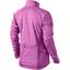 Nike Womens Shield Element FZ Running Jacket - Pink/Reflective Silver - thumbnail image 2