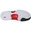 Nike Mens Air Max Cage Tennis Shoes - Silver/Light Crimson - thumbnail image 2