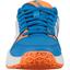 K-Swiss Kids Court Smash Omni Tennis Shoes - Brilliant Blue/Neon Orange/White - thumbnail image 2