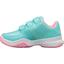 K-Swiss Kids Court Express Strap Omni Tennis Shoes - Aruba Blue/Pink - thumbnail image 3