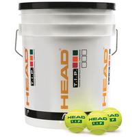 Head TIP Green Trainer Junior Tennis Ball Bucket (6 Dozen)