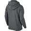 Nike Womens Rally Futura Full Zip Hoodie - Carbon Heather/Cool Grey - thumbnail image 2