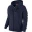 Nike Womens Rally Futura Full Zip Hoodie - Obsidian - thumbnail image 1