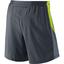 Nike Mens 7" Pursuit 2-in-1 Shorts - Classic Charcoal/Volt - thumbnail image 2