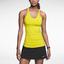 Nike Womens Premier Maria Tank - Bright Citron/Matte Silver - thumbnail image 3